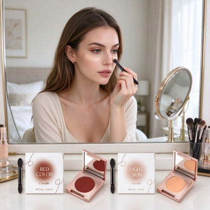 Lightweight snug clear and long-lasting makeup modifying cream