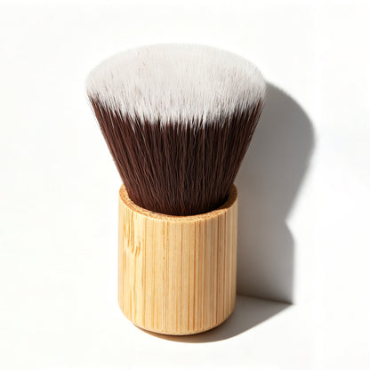 Bamboo handle makeup brush