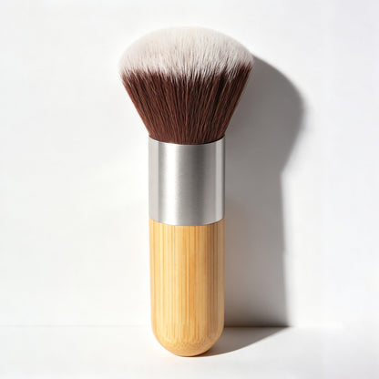 Bamboo handle makeup brush