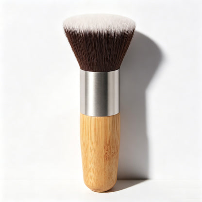 Bamboo handle makeup brush
